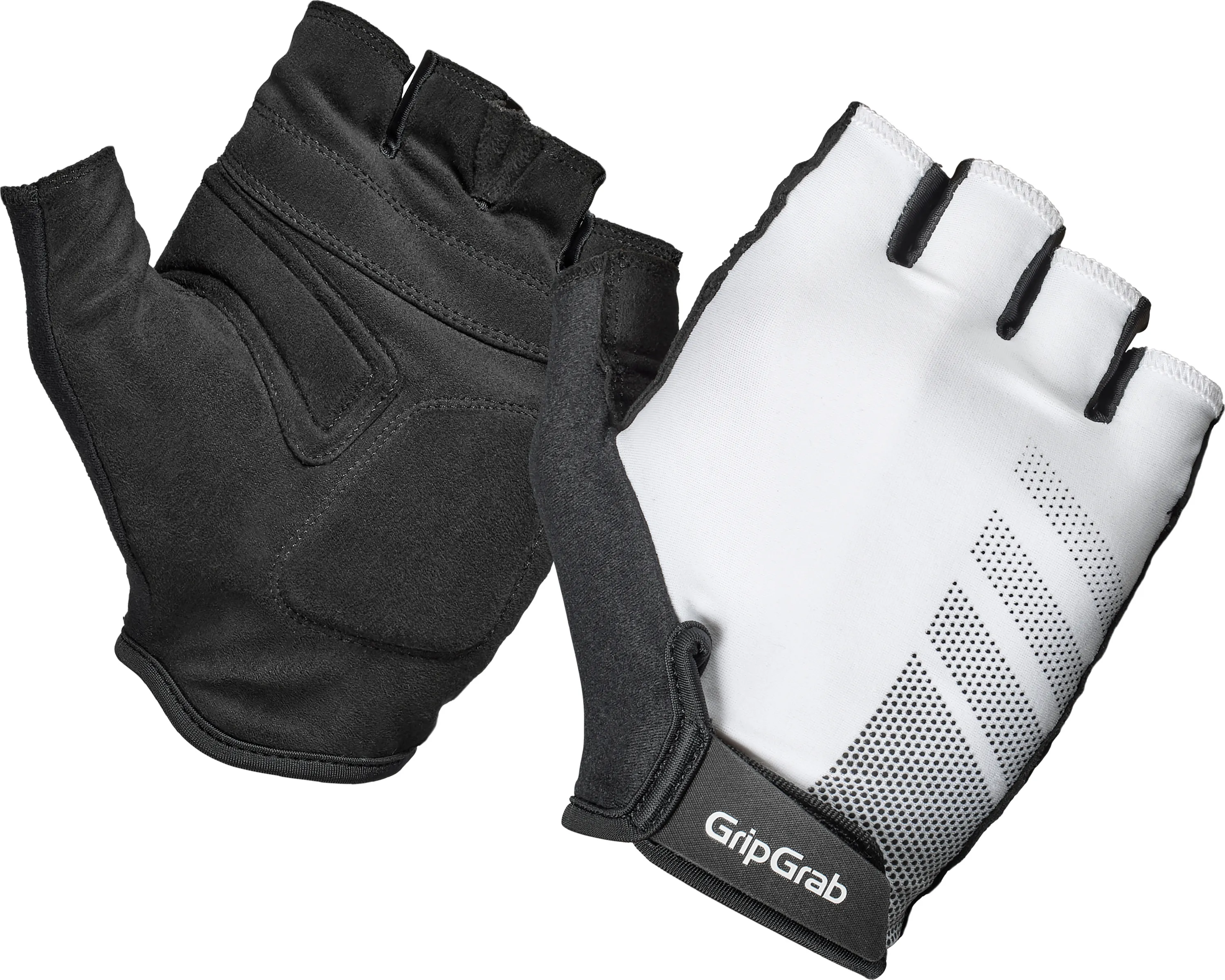 Gripgrab Ride RC Lite Padded Short Finger Summer Gloves White | Buy Gripgrab Ride RC Lite Padded Short Finger Summer Gloves White here | Outnorth