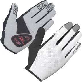 Gripgrab Shark Padded Full Finger Glove White | Buy Gripgrab Shark Padded Full Finger Glove White here | Outnorth