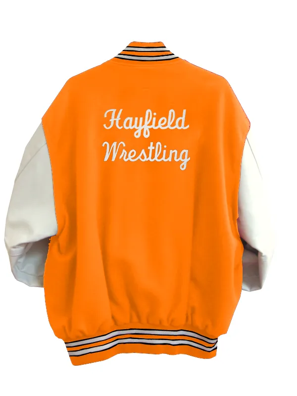 Hayfield Men's Varsity Letter Jacket