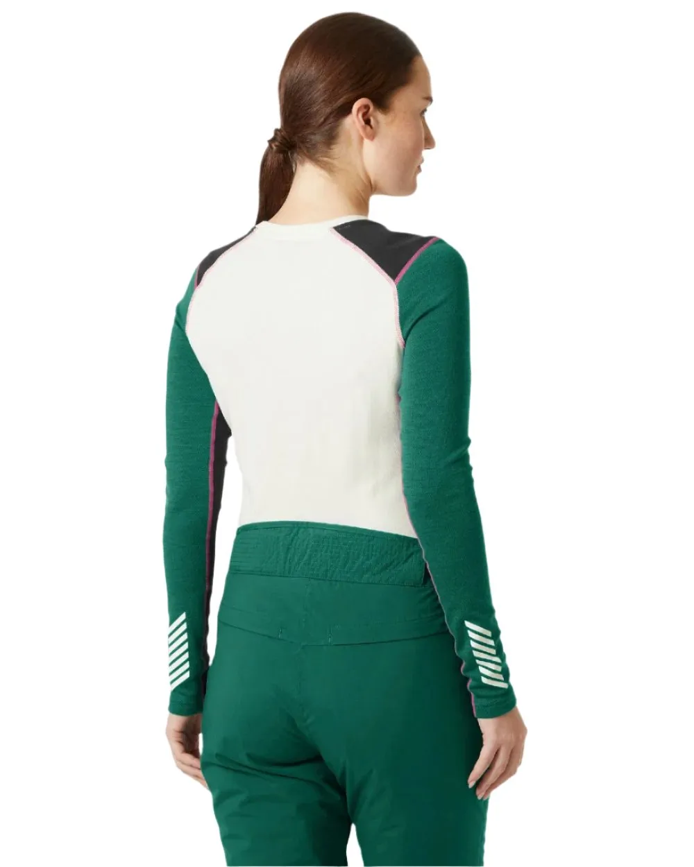 Helly Hansen Womens Lifa Merino Midweight Crew Base Layer