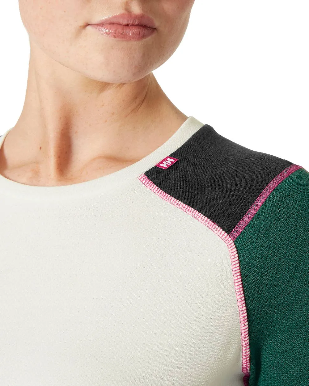 Helly Hansen Womens Lifa Merino Midweight Crew Base Layer