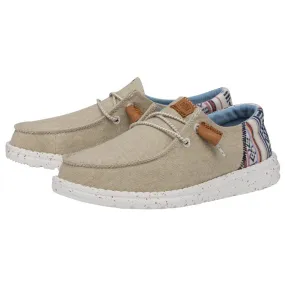 Hey Dude Wendy Funk Baja Natural Shoes