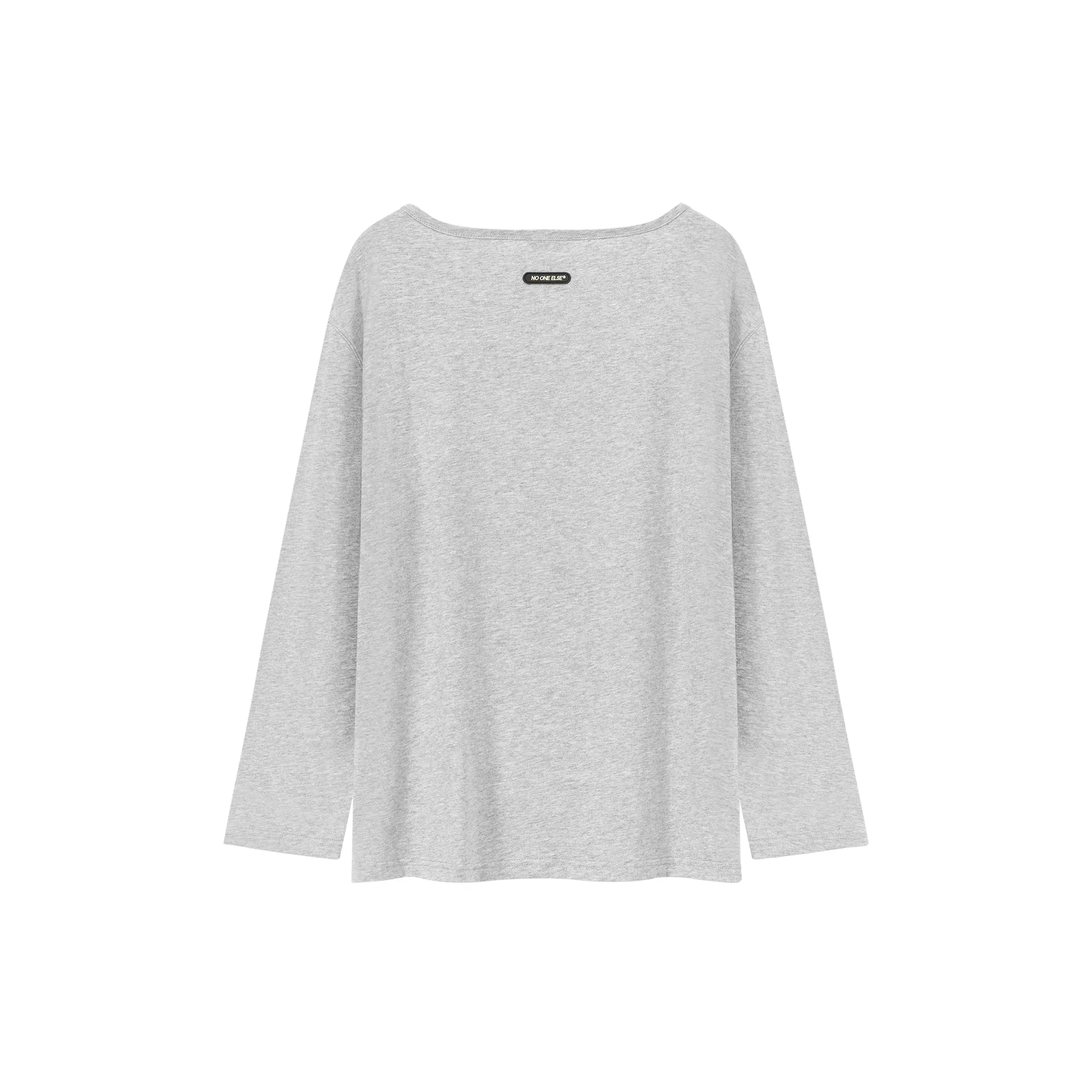 High Slit Loosefit Long Sleeve T-Shirt