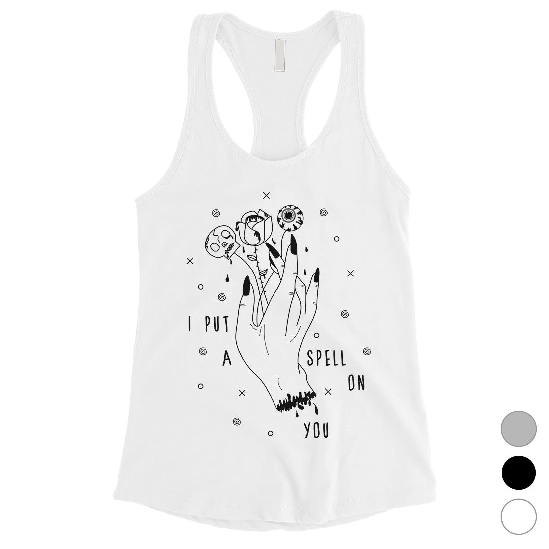 I Put A Spell On You Womens Tank Top