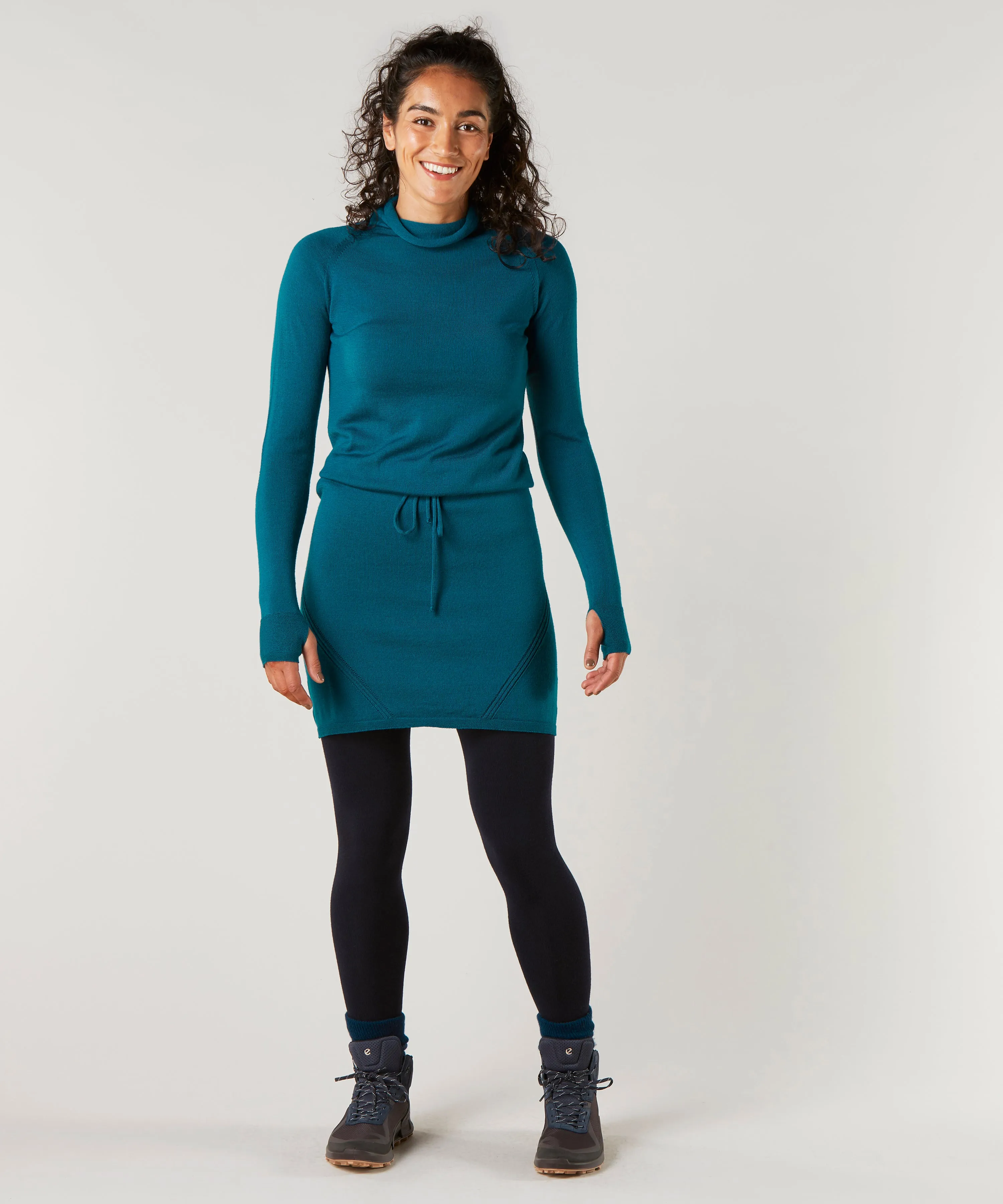 Innis Merino Cowl Neck Dress