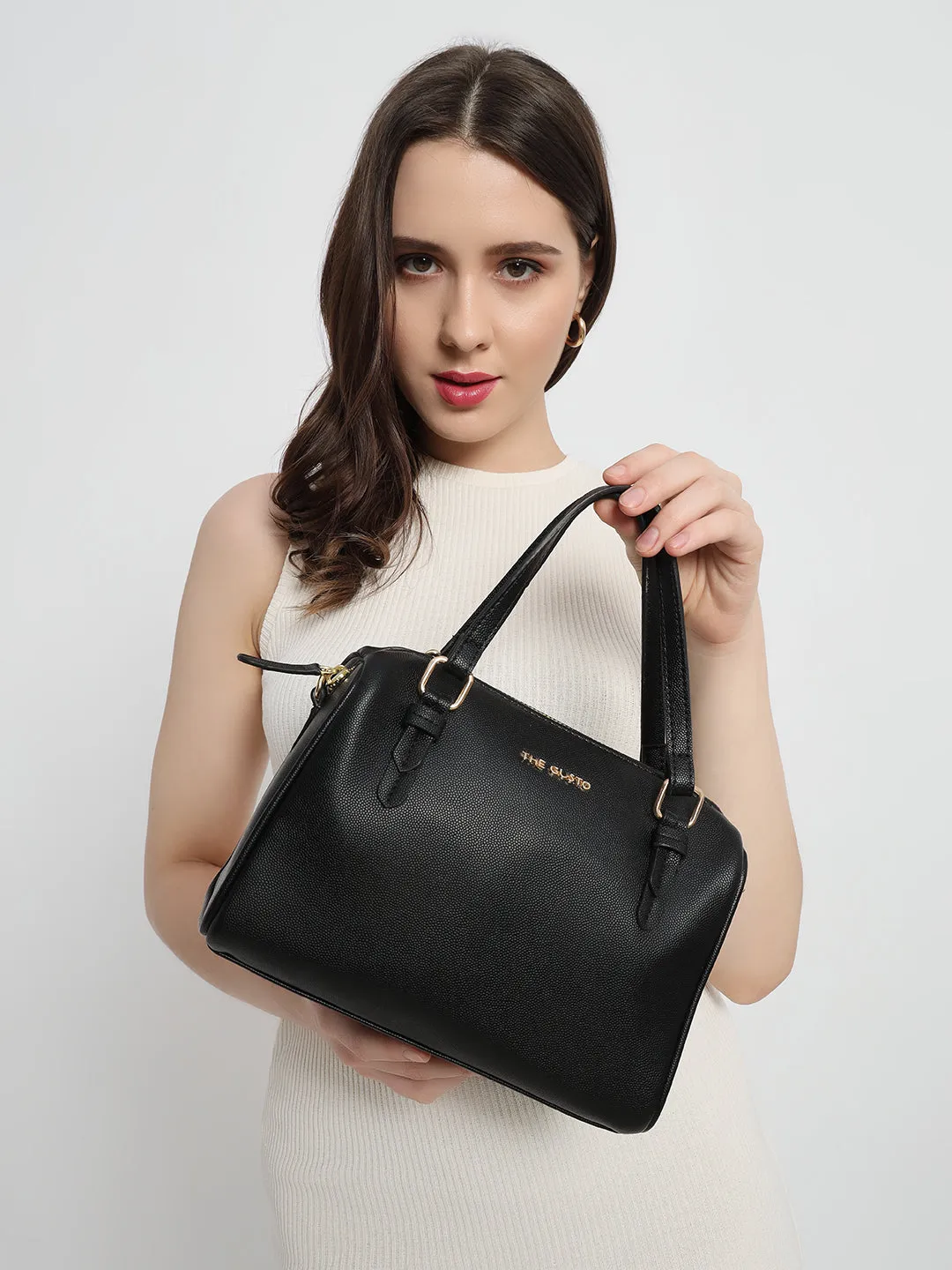 Iris Mini Duffle Bag - Black