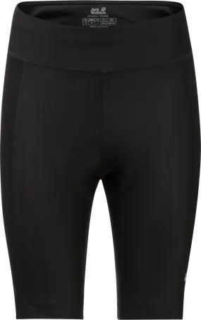 Jack Wolfskin Women&#x27;s Tourer Padded Shorts Black | Buy Jack Wolfskin Women&#x27;s Tourer Padded Shorts Black here | Outnorth