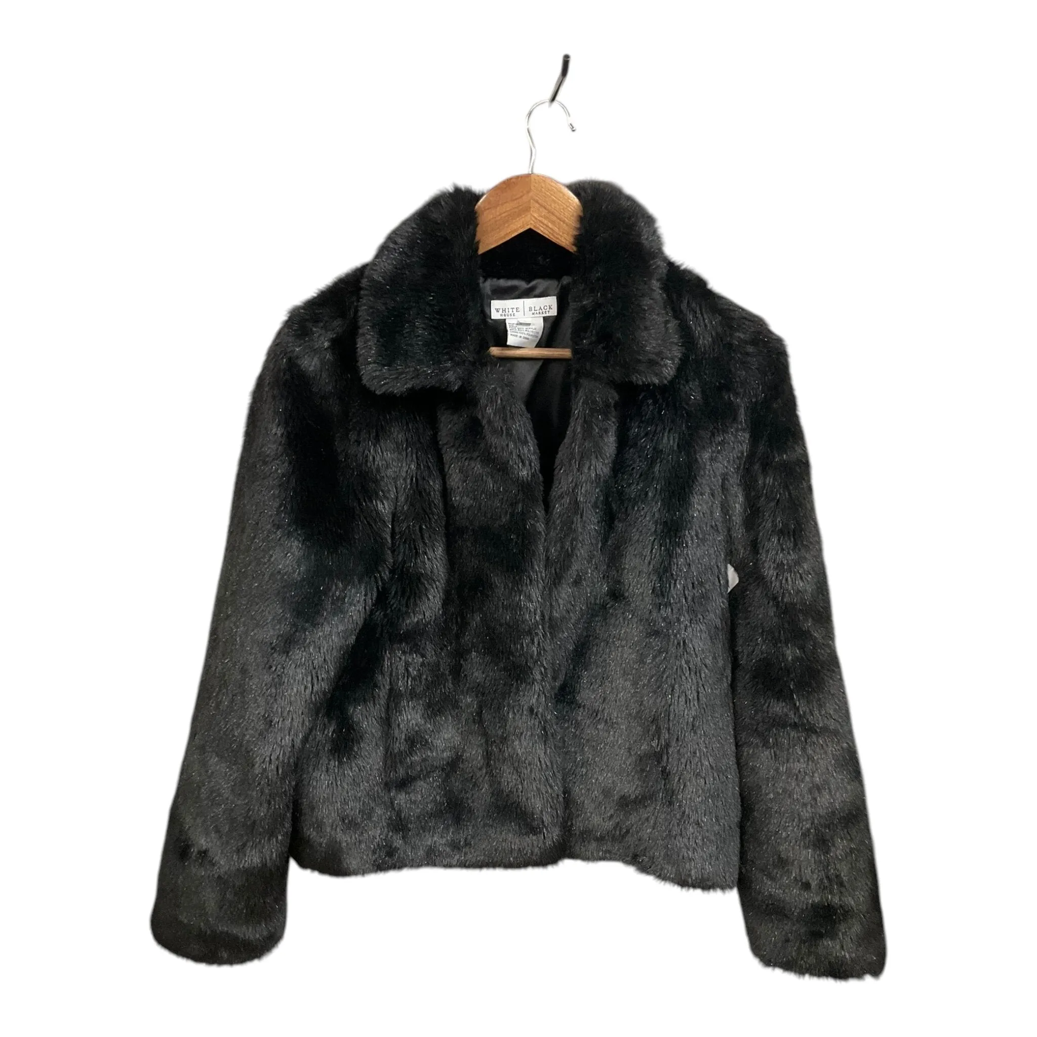 Jacket Faux Fur & Sherpa By White House Black Market  Size: S