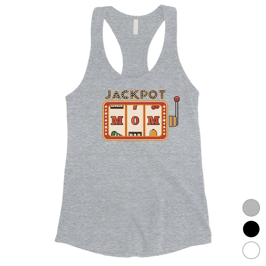 Jackpot Mom Tank Top Womens Sleeveless Shirt Funny Workout Mom Gift