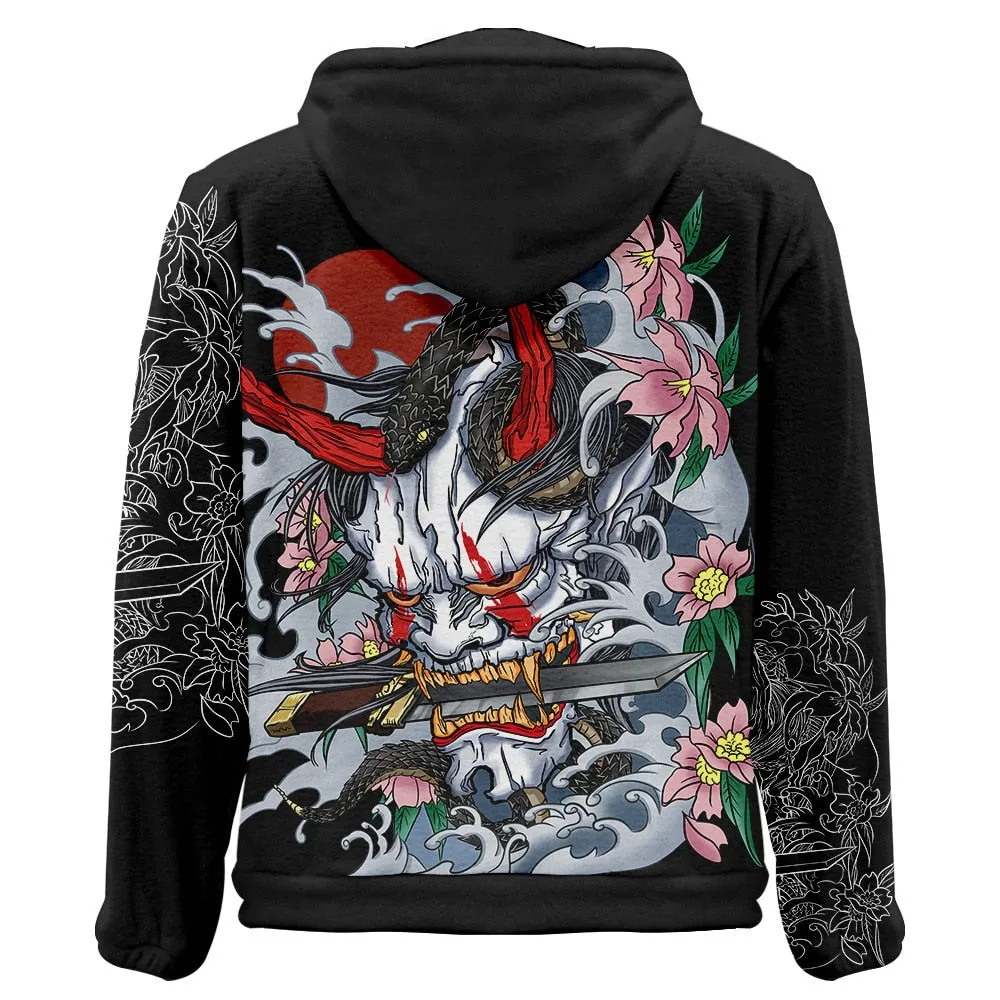 Japanese Demon Streetwear Hoodie