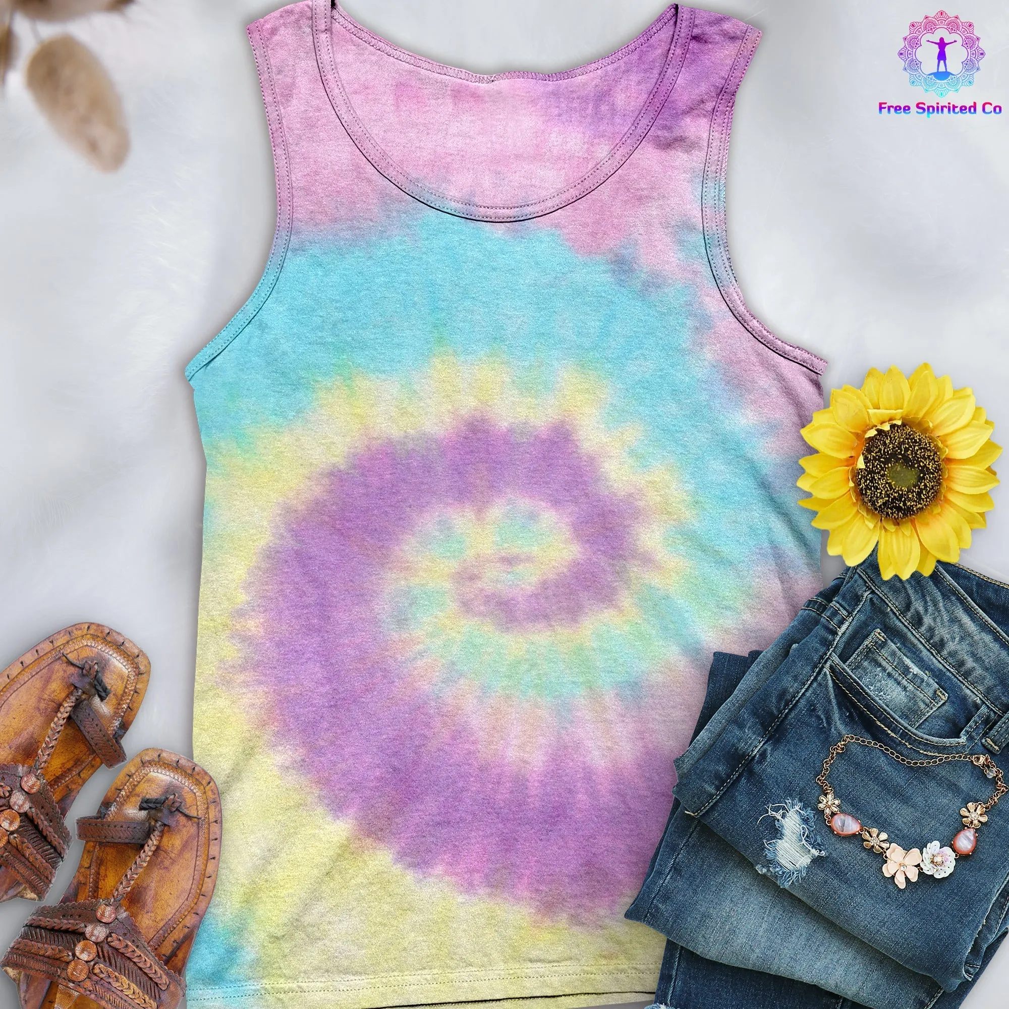 Jellybean Hand-Dyed Tank Top