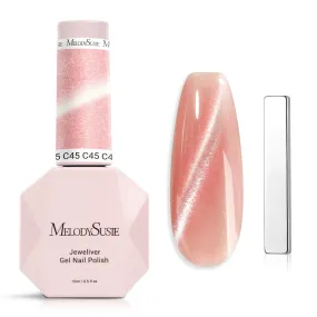 Jeweliver Cat Eye Gel Polish 0.5 fl oz/15ml -  Coral Pink C45