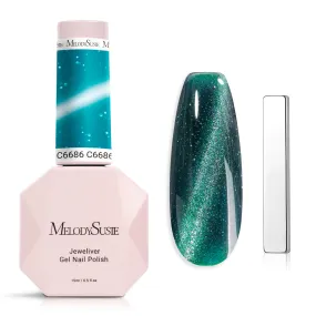 Jeweliver Cat Eye Gel Polish 0.5 fl oz/15ml - Paraiba Blue C6686