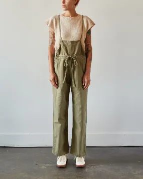 Kapital Light Canvas Welder Overall, Khaki