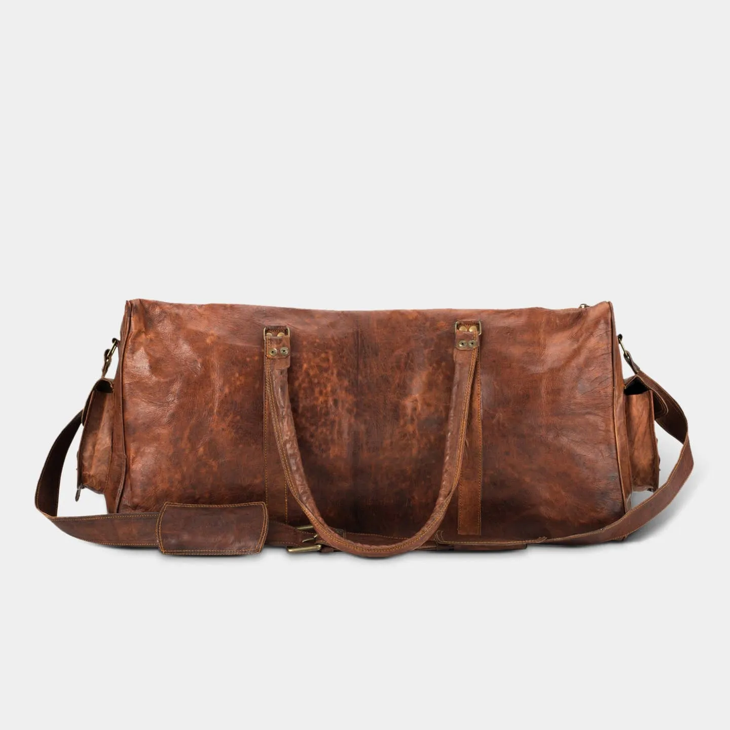 Kofi Leather Weekender Duffle