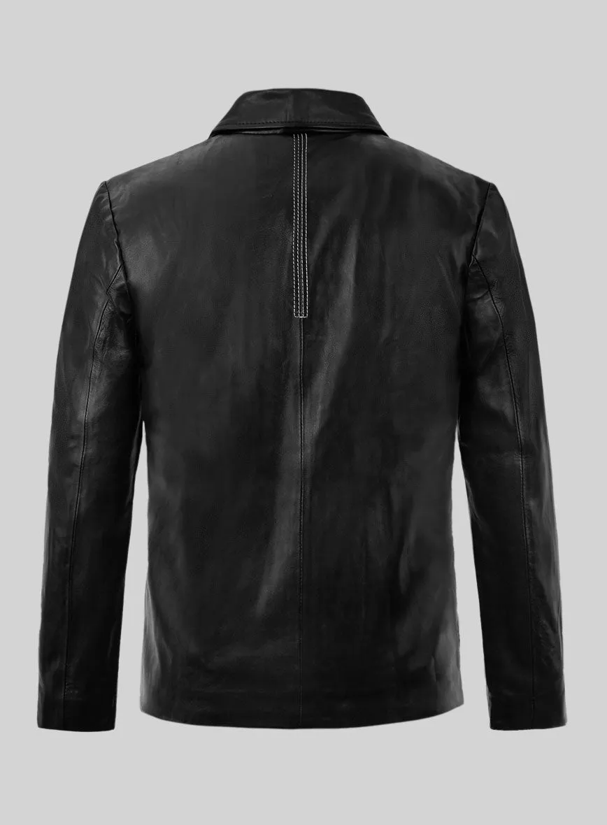 Layer Cake Leather Jacket