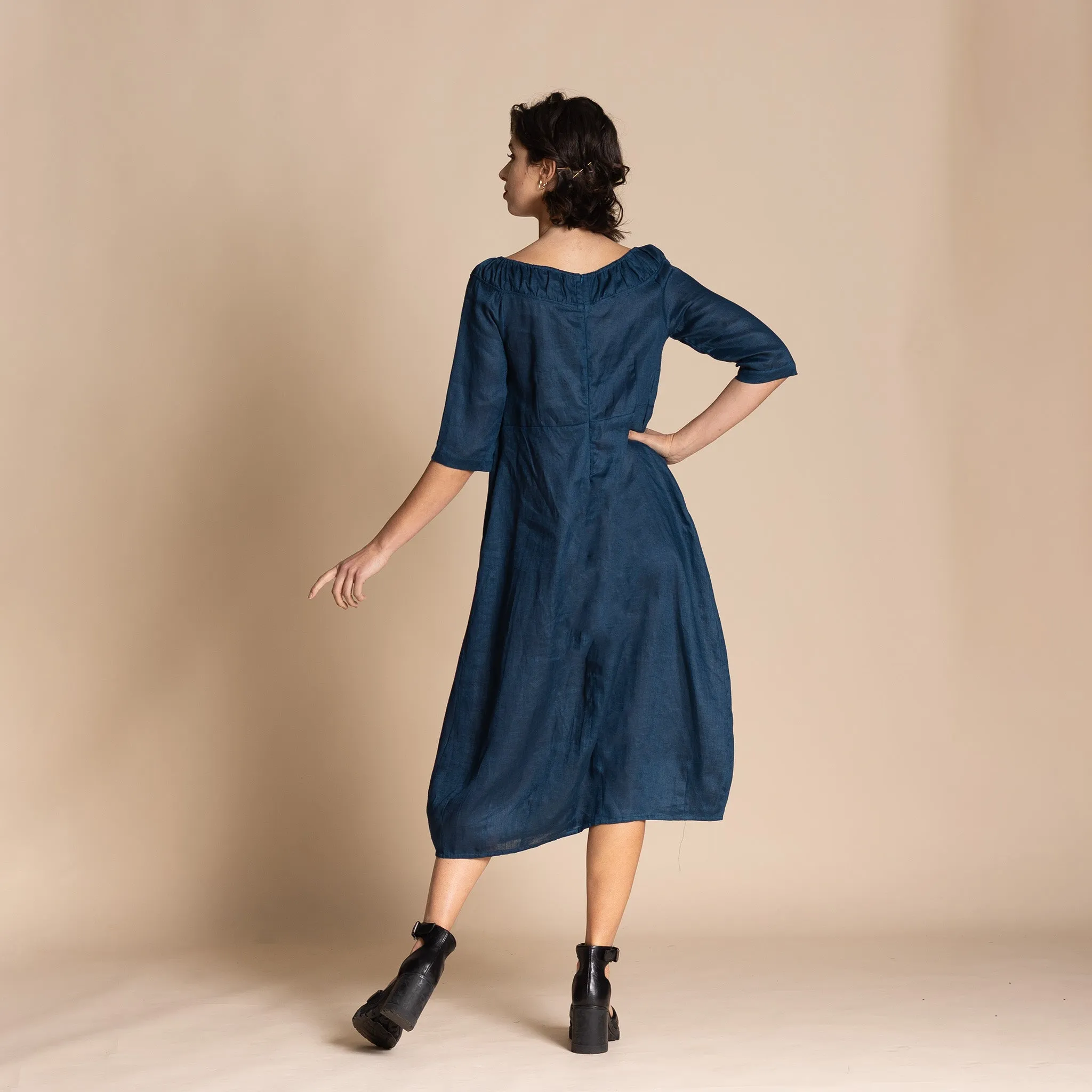 linen charlotte romance dress