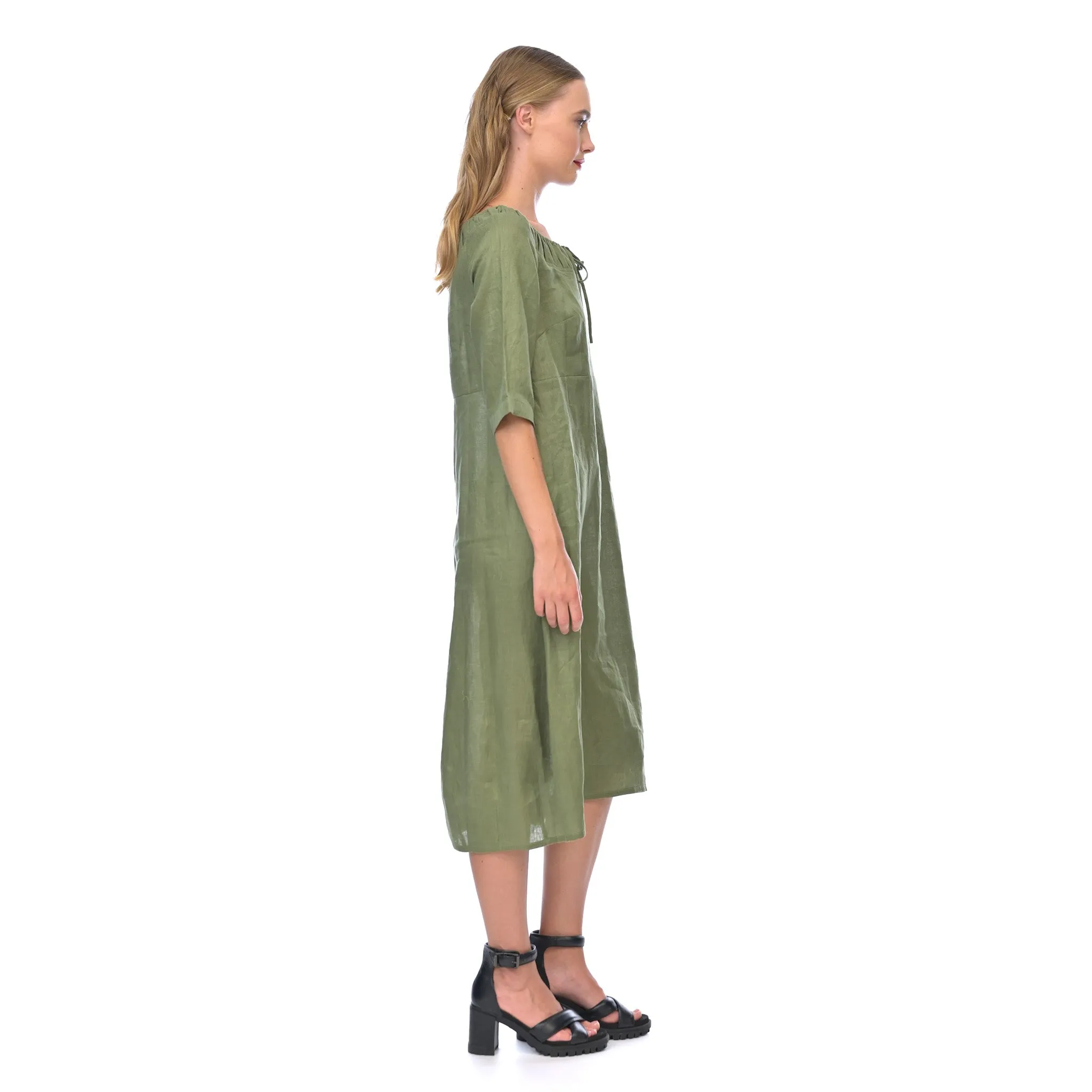 linen charlotte romance dress