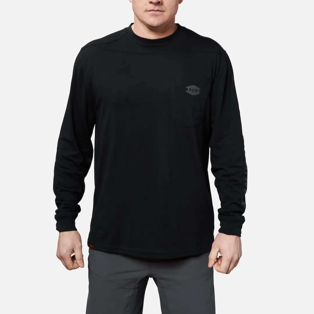 Long Sleeve Pocket T-Shirt