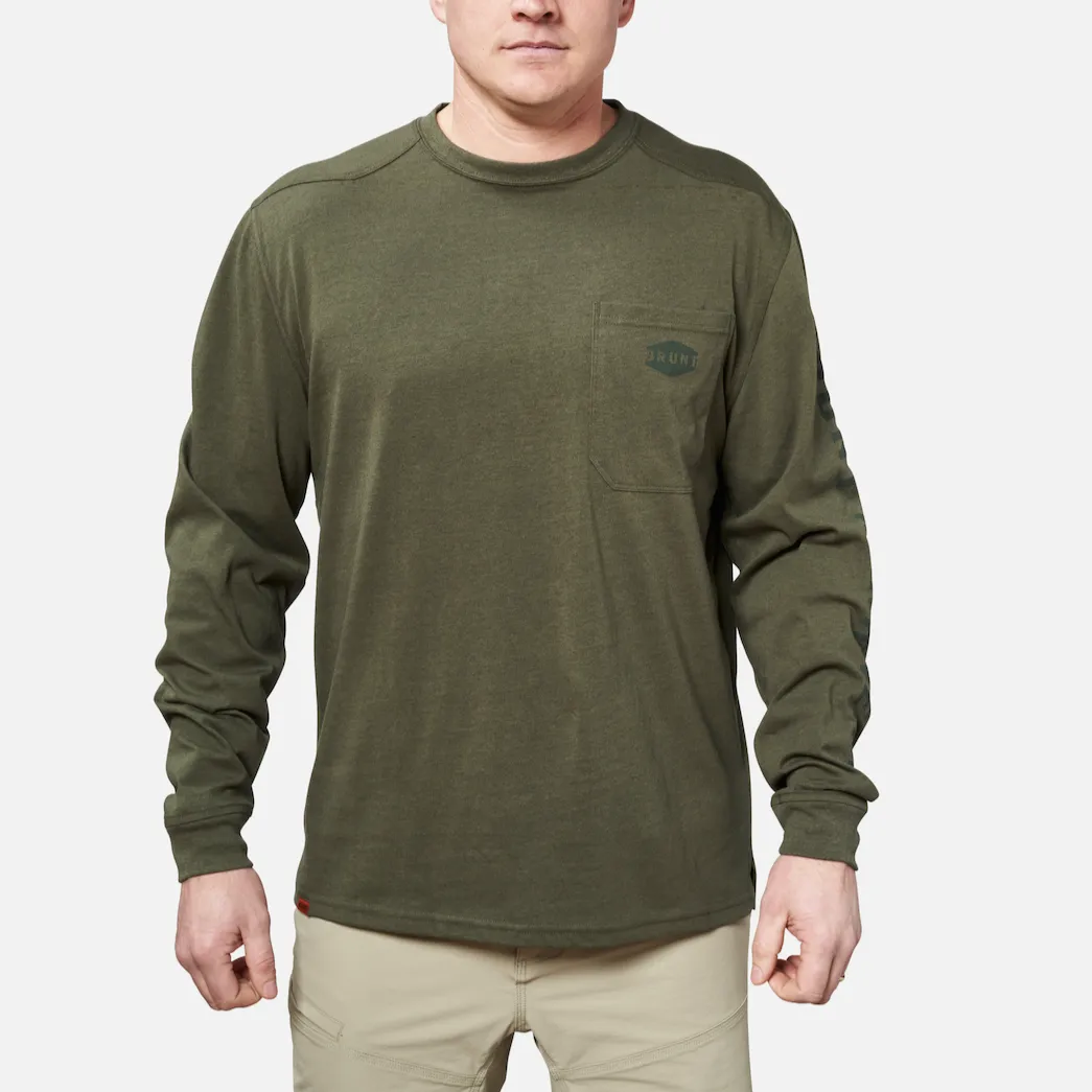 Long Sleeve Pocket T-Shirt