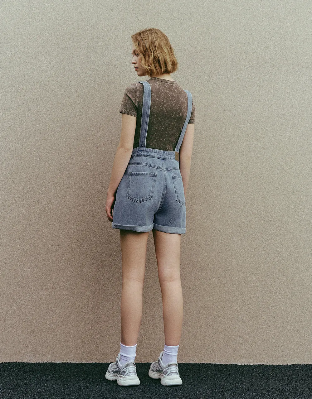 Loose Denim Overall