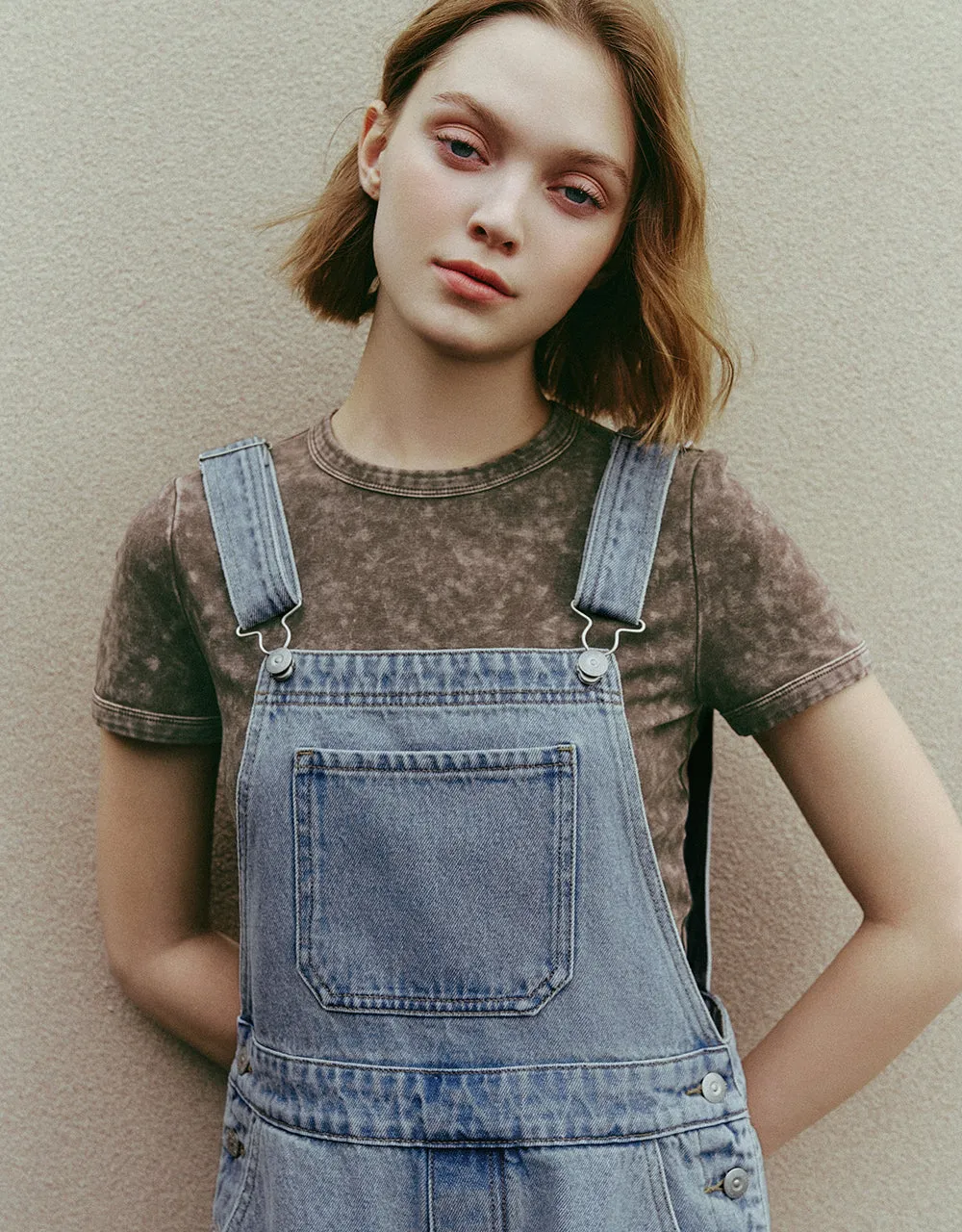 Loose Denim Overall