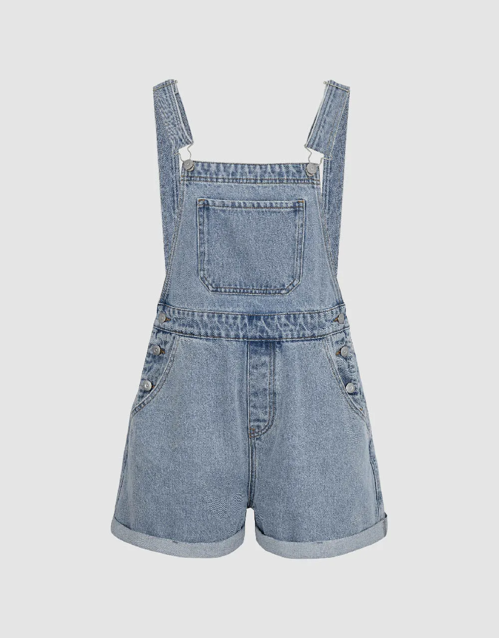 Loose Denim Overall