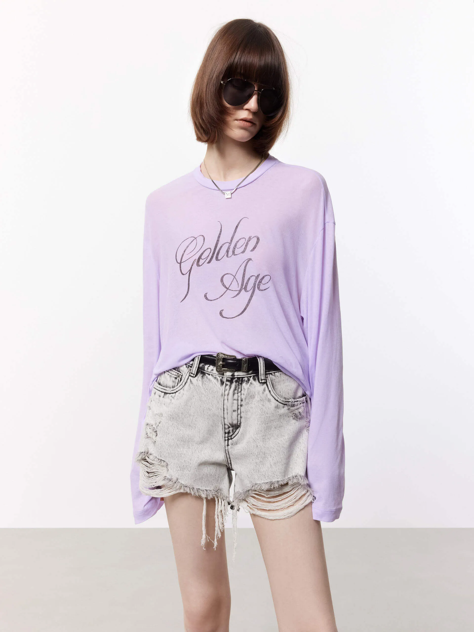 Loose Long Sleeve T-shirt