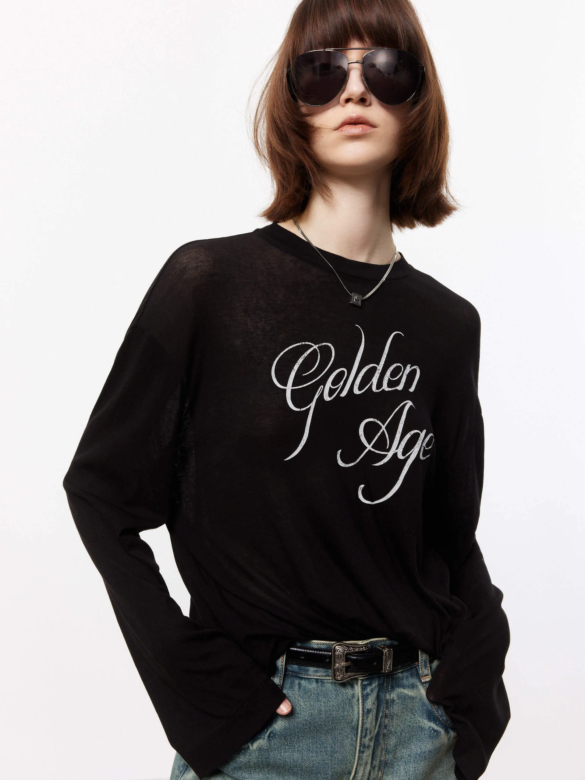 Loose Long Sleeve T-shirt