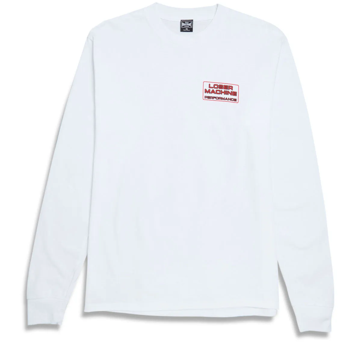 Loser Machine Hot Exhaust Long Sleeve T-Shirt - White