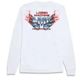 Loser Machine Hot Exhaust Long Sleeve T-Shirt - White