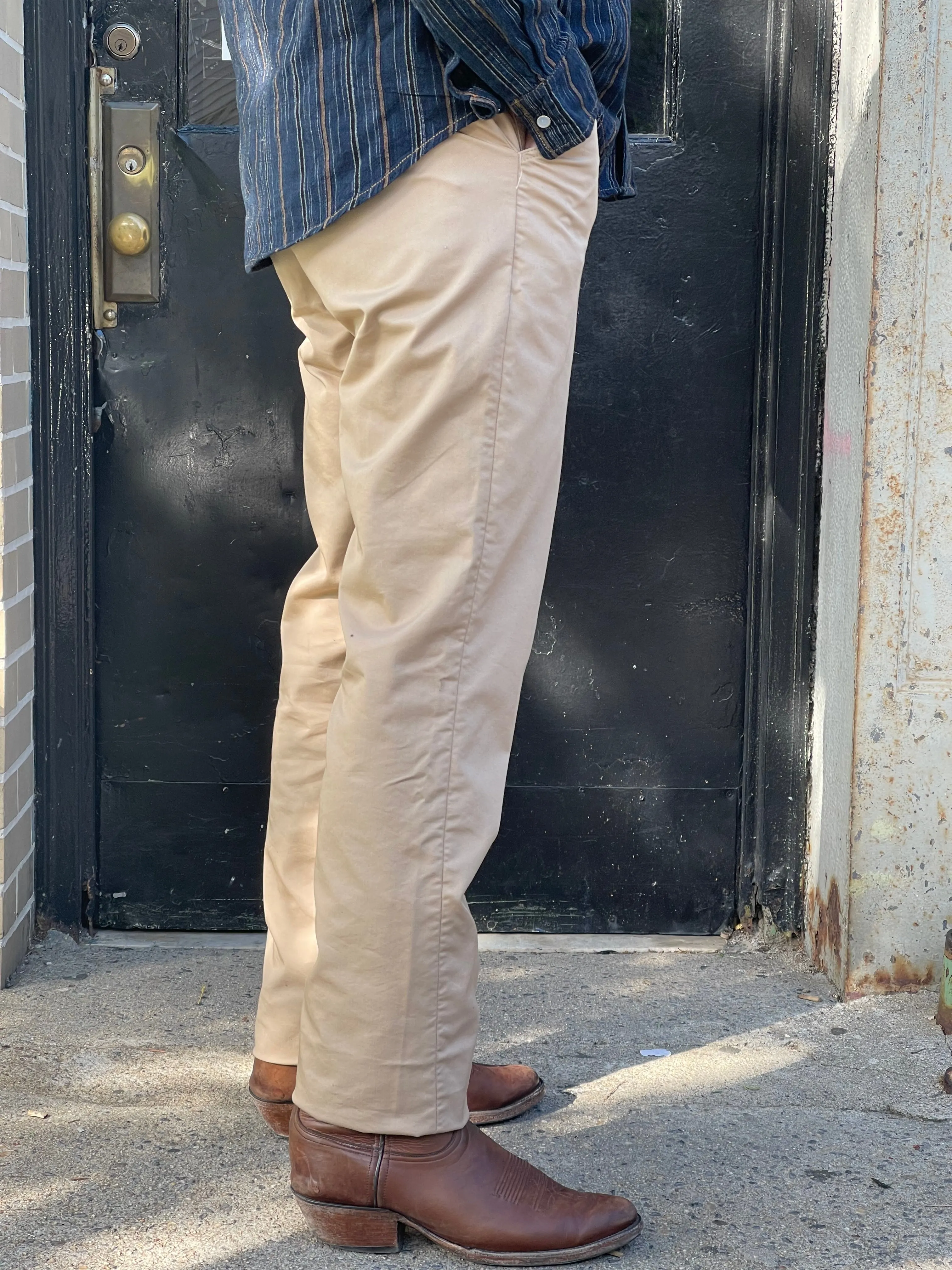 Lt Blue Japanese Solotex poly/cotton twill Work Uniform Chino