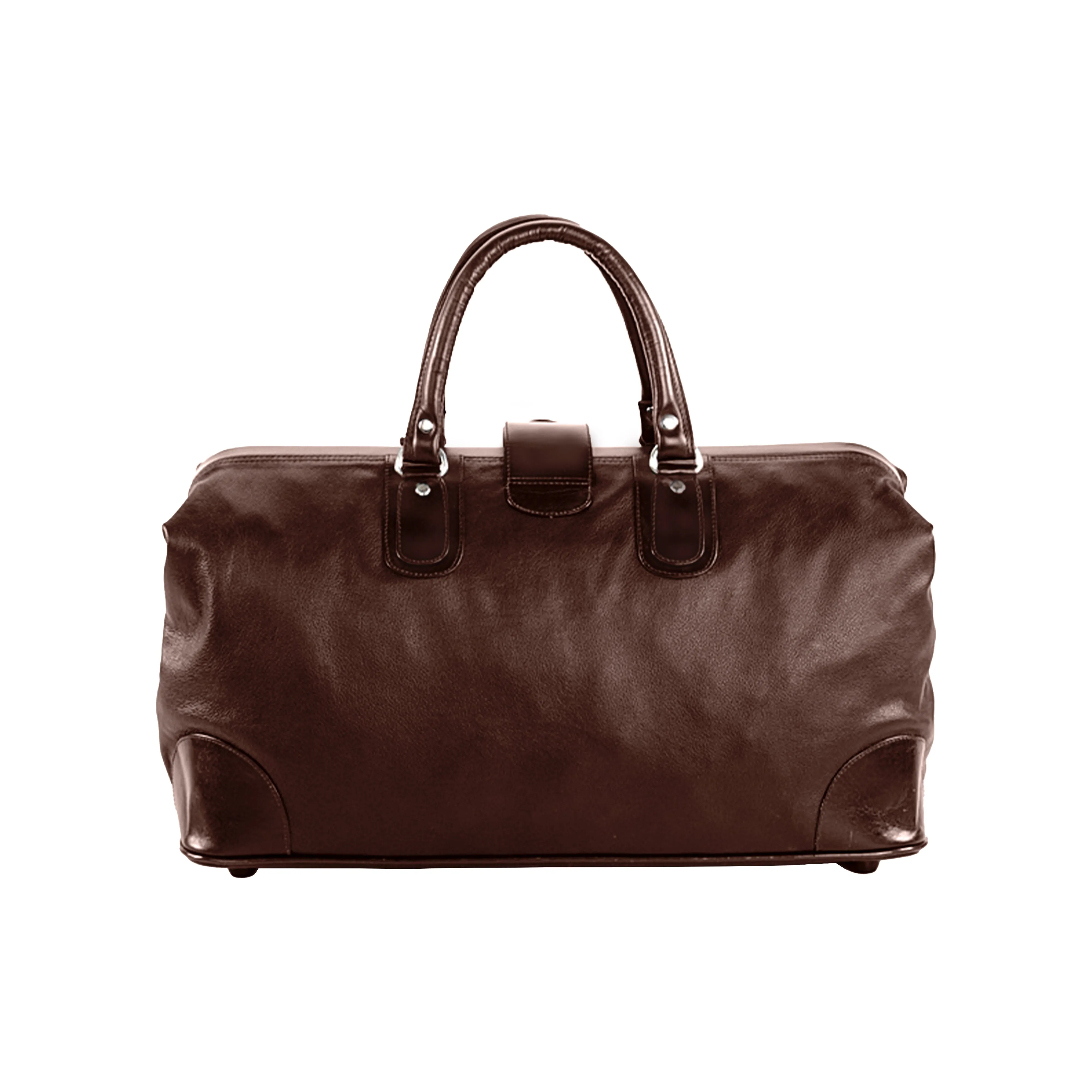 Luxury 97 | Leather Duffle Bag For Men | For Travel | Colour: Black, Brown & Blue