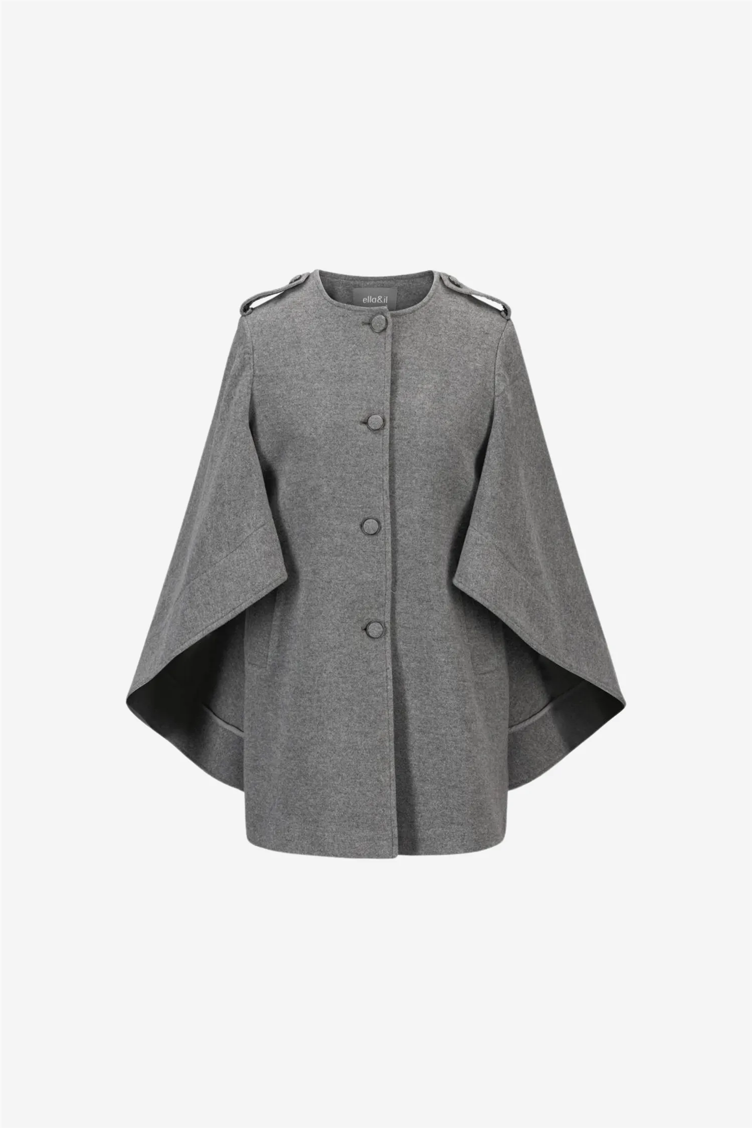 Marian Coat Light Grey