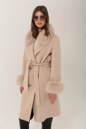 Marta Coat Beige