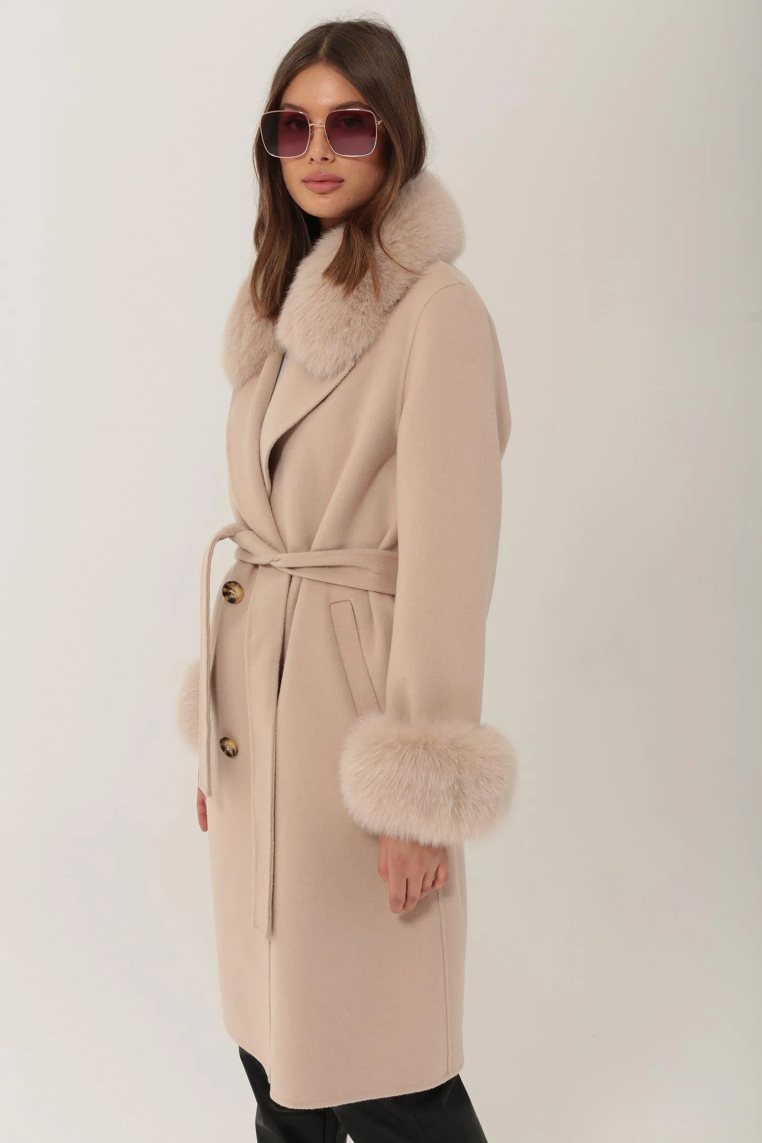 Marta Coat Beige