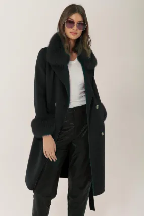 Marta Coat Black