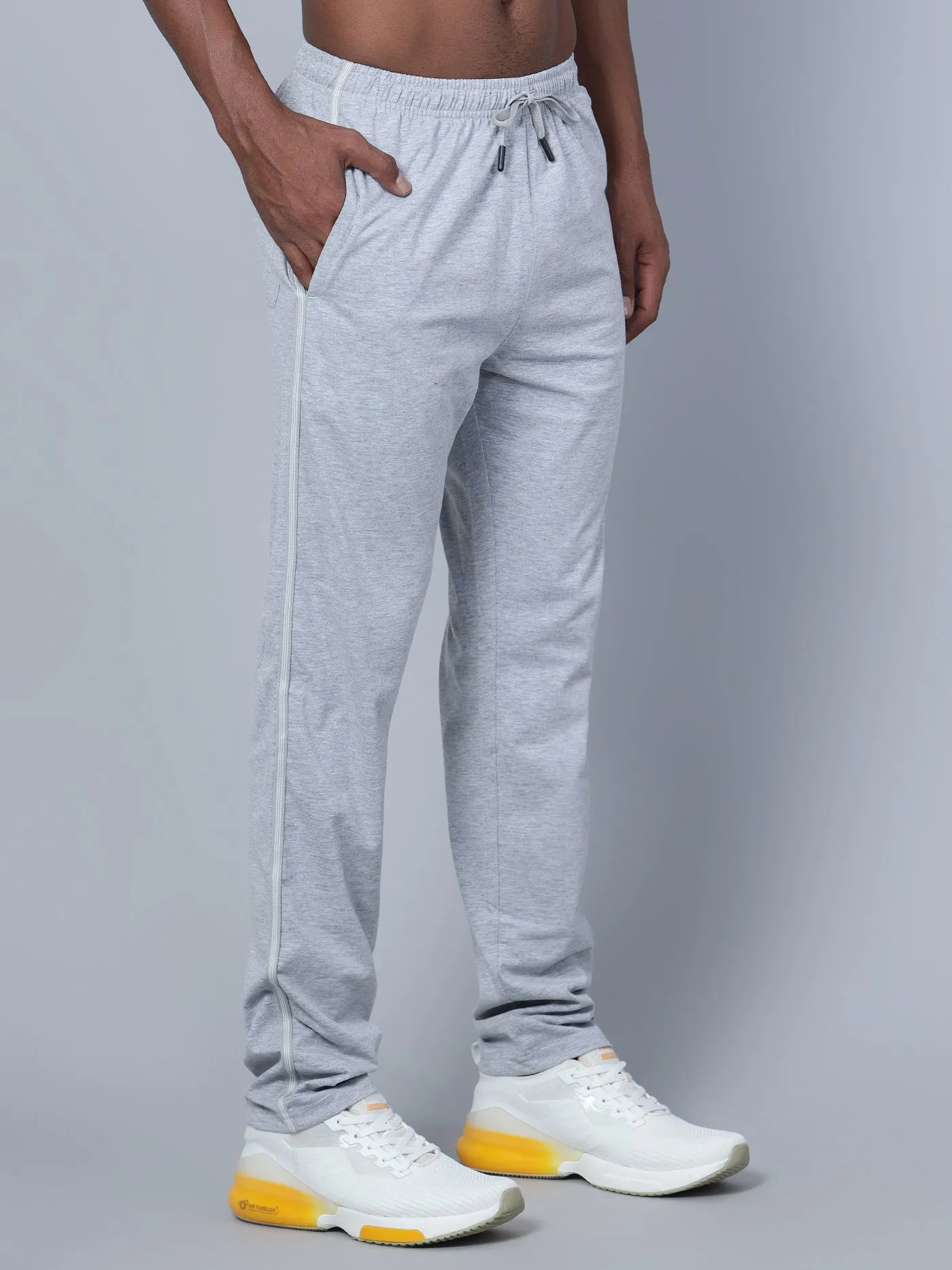 Men Grey Track Pant