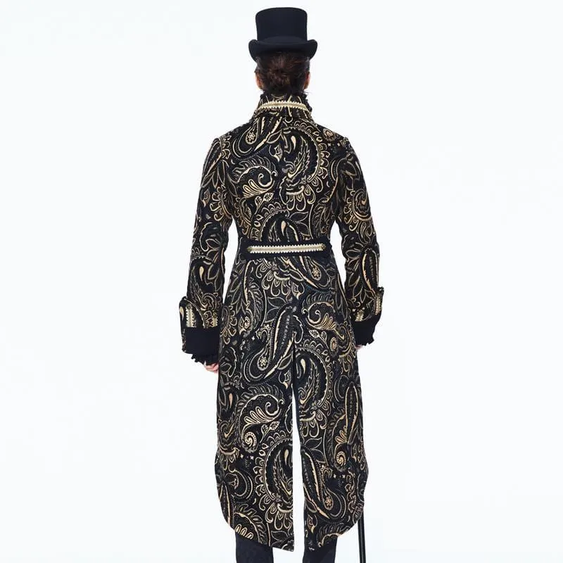 Men's Goth Napoleon Military Coat