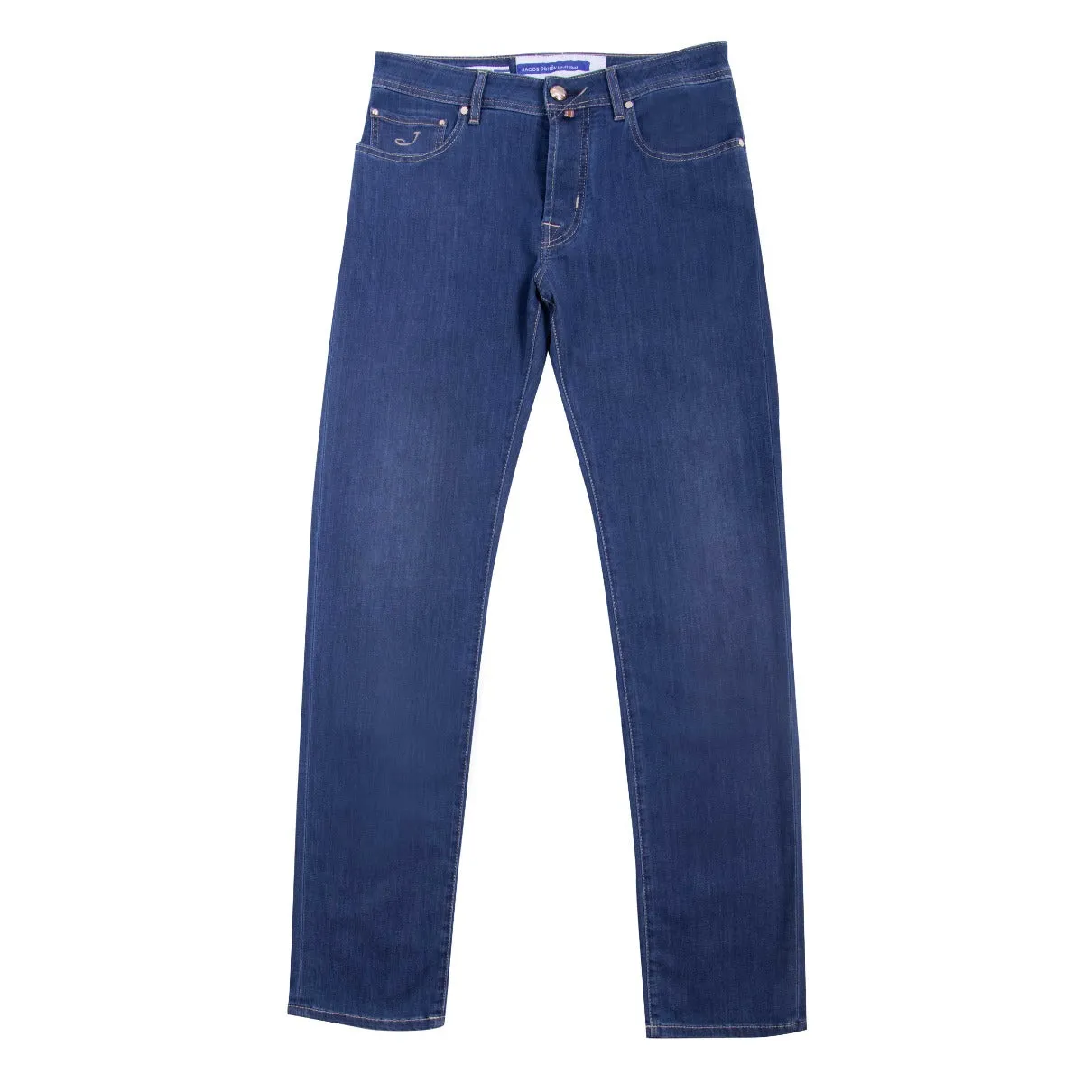 Mid Blue ‘Bard’ Slim Fit Jeans