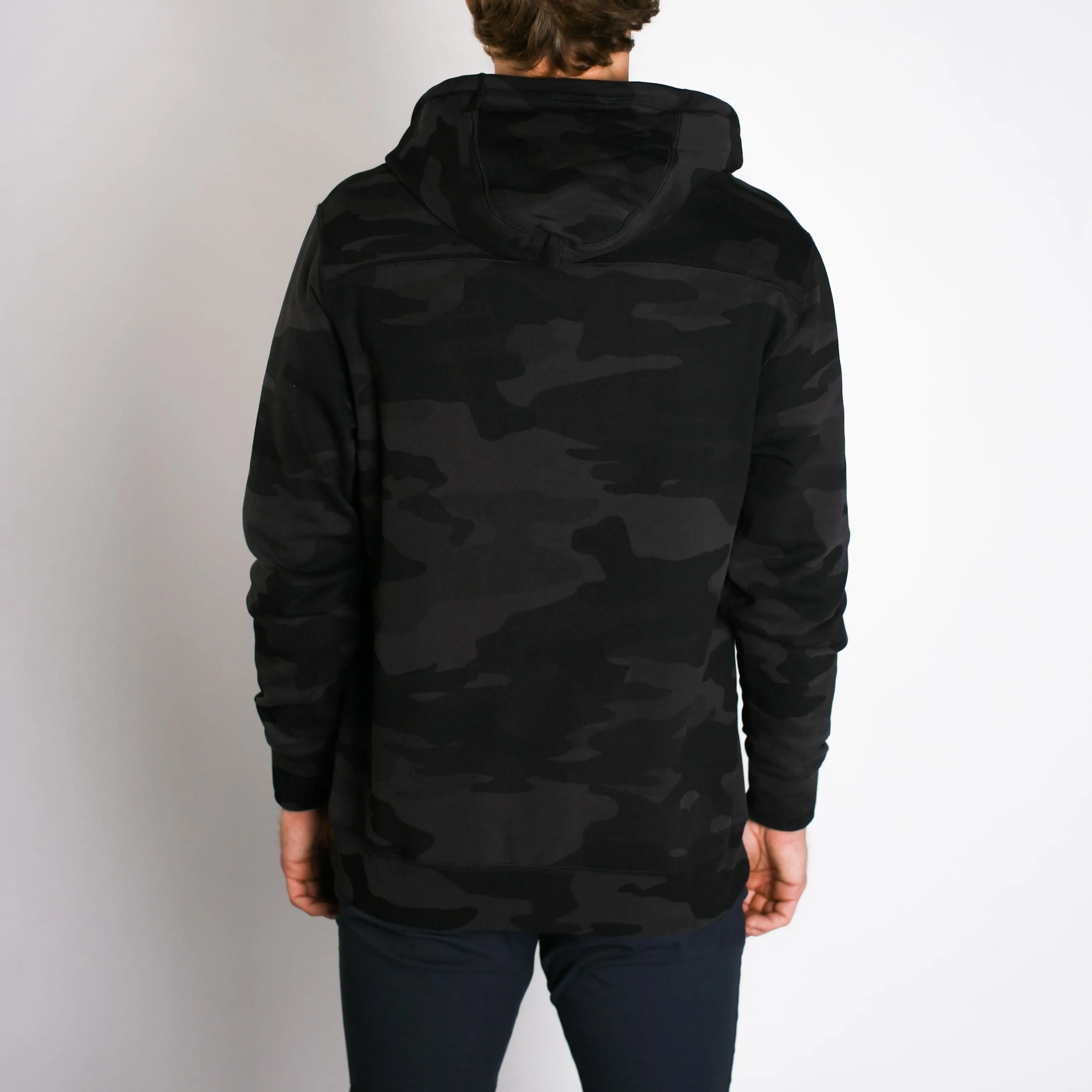 Mills Hoodie Black Camo