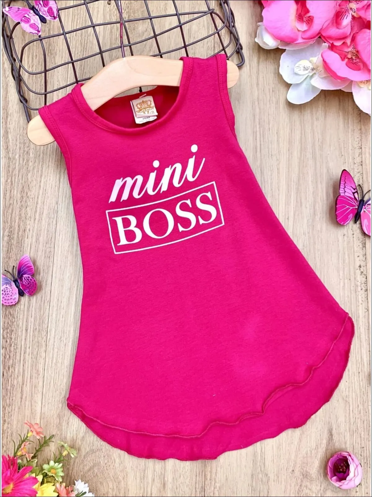 Mini Boss Hi-Lo Tank Top