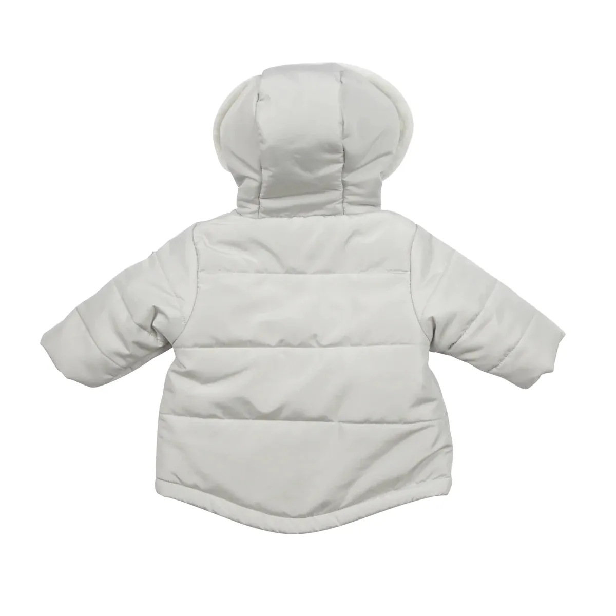 Mintini - Light grey jacket with hood