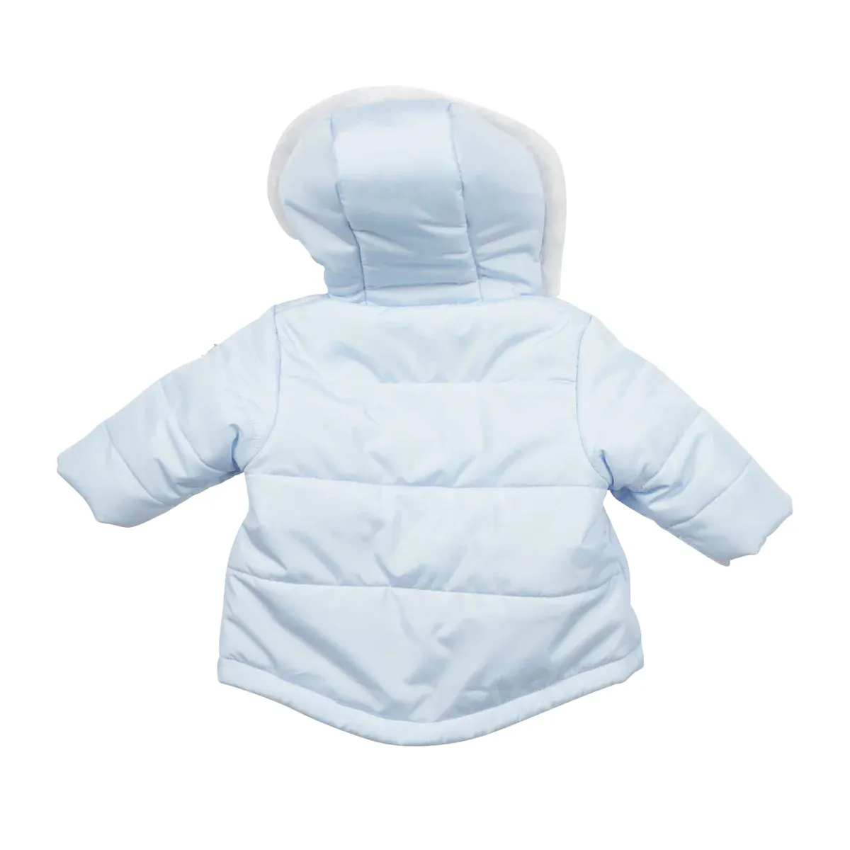 Mintini - Pale blue jacket with hood