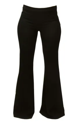 Moschino Flared Leg Dress Pants IT 46 Black