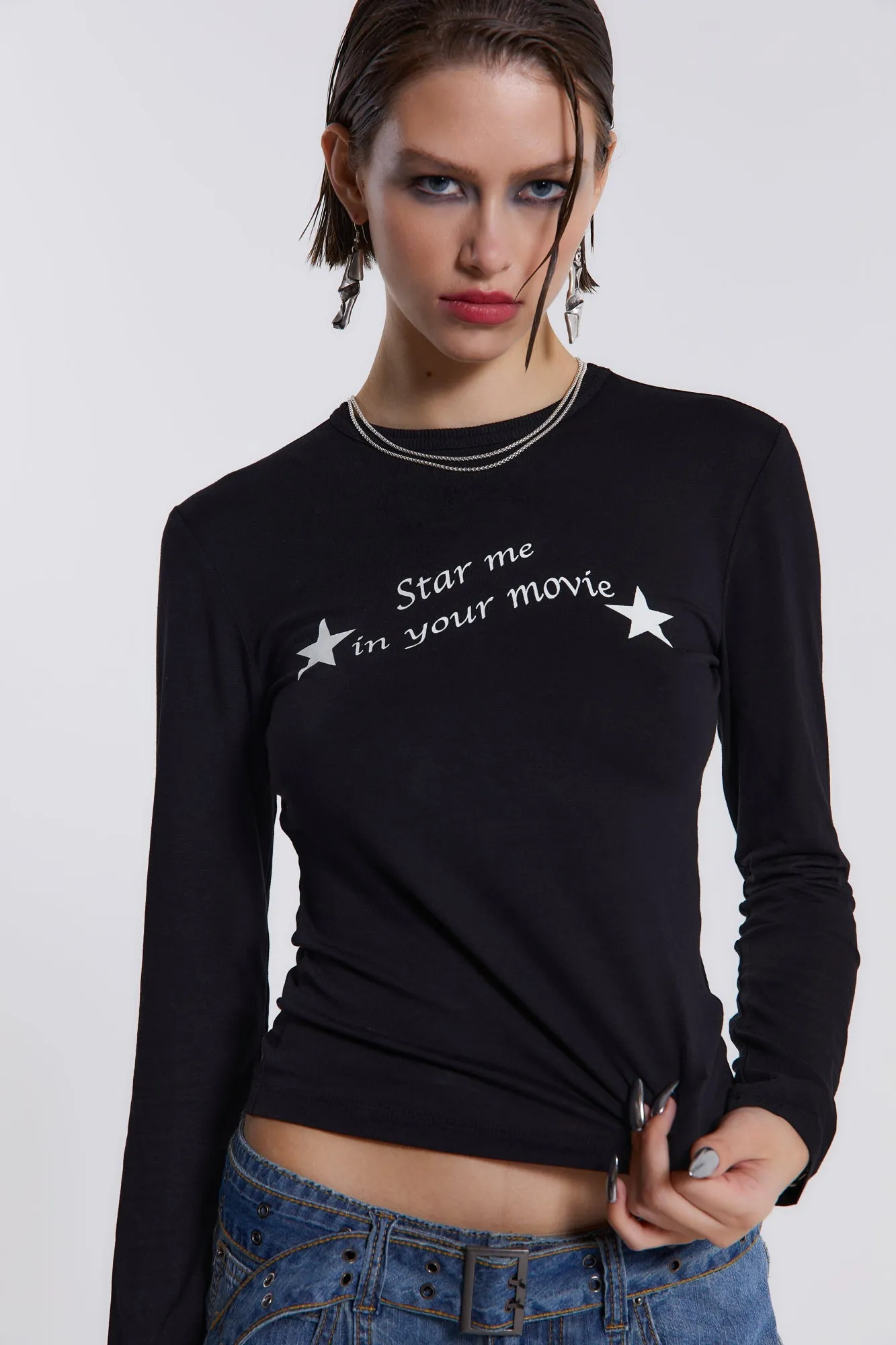 Movie Star Long Sleeve Top