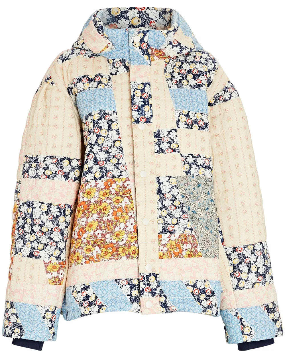 Multi Quilted Sydney Puffer Jacket