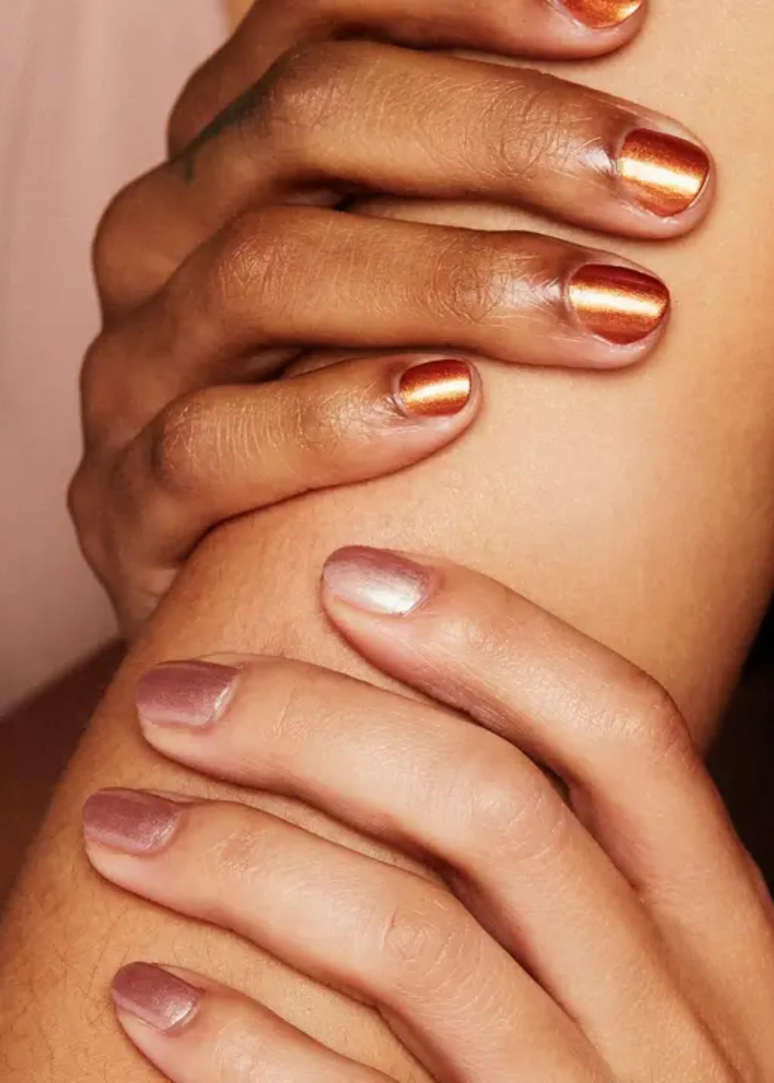 Nail polish, copper glow