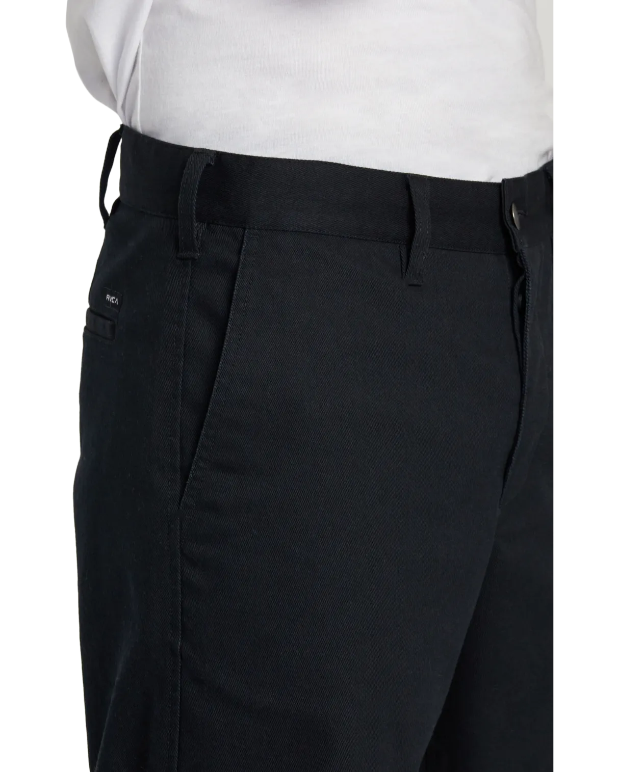 New Dawn Chino Trousers in Pirate Black