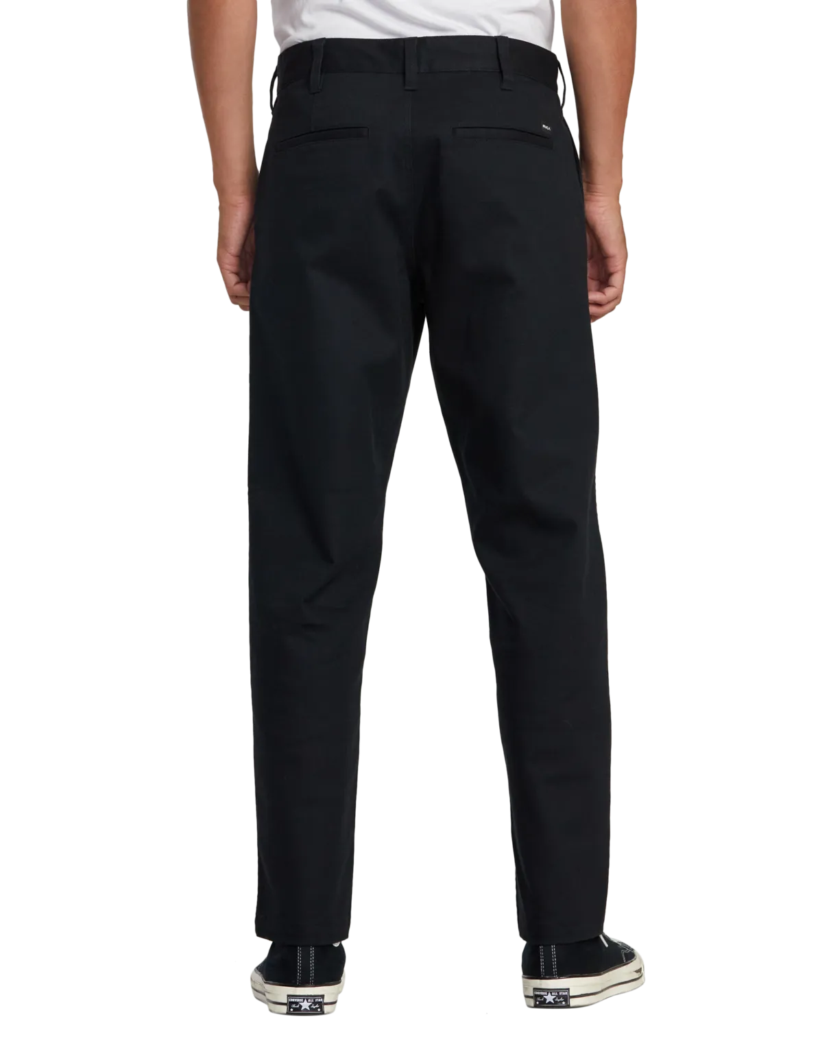 New Dawn Chino Trousers in Pirate Black